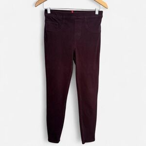 SPANX Rich Burgundy Leggings Jeggings Women’s Size Small